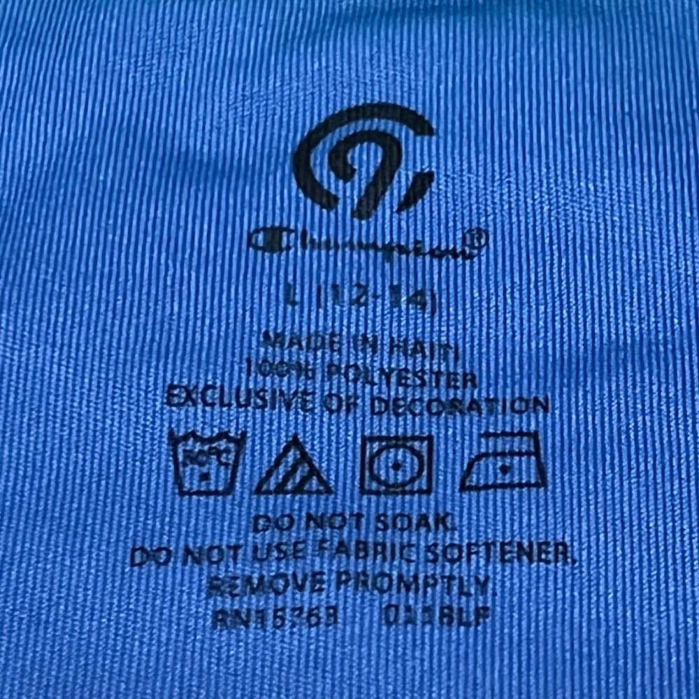 C9 by Champion Boys Short Sleeve Graphic Basketball T-Shirt - Size Large - Picture 3 of 5